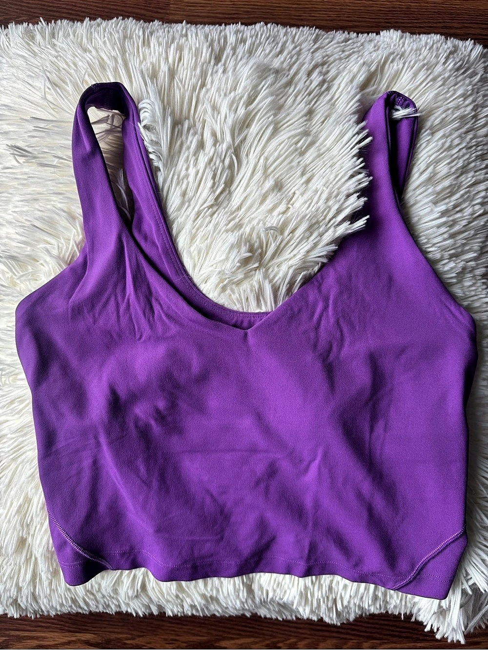 lululemon Align Tank Purple Crop Top